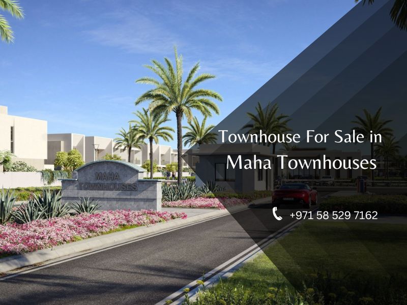 Maha Townhouses by Nshama at Town Square Dubai