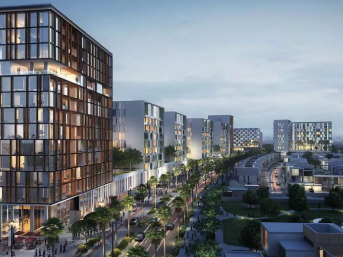 The Pulse Boulevard Grove, dubai south location