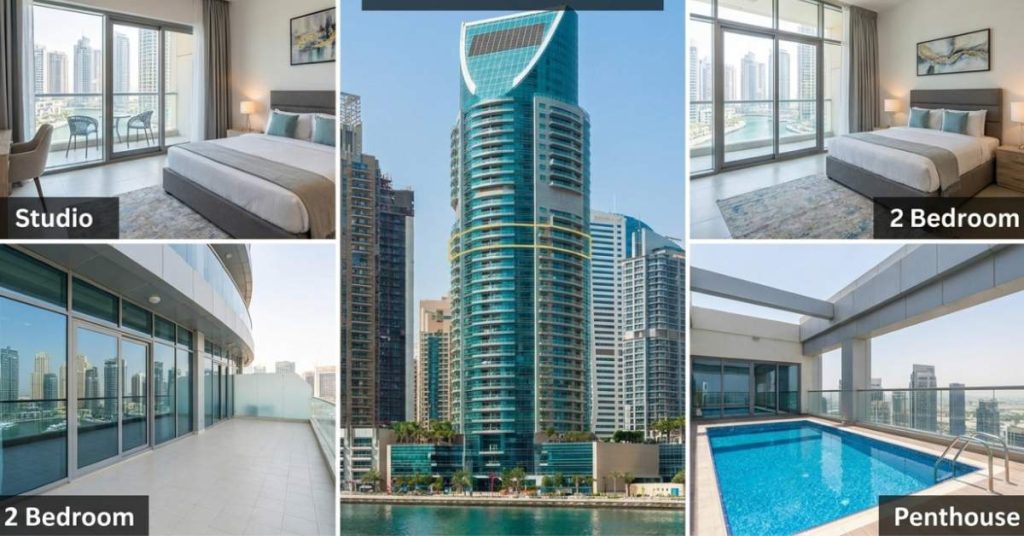 Apartment Types at Marina Terrace
